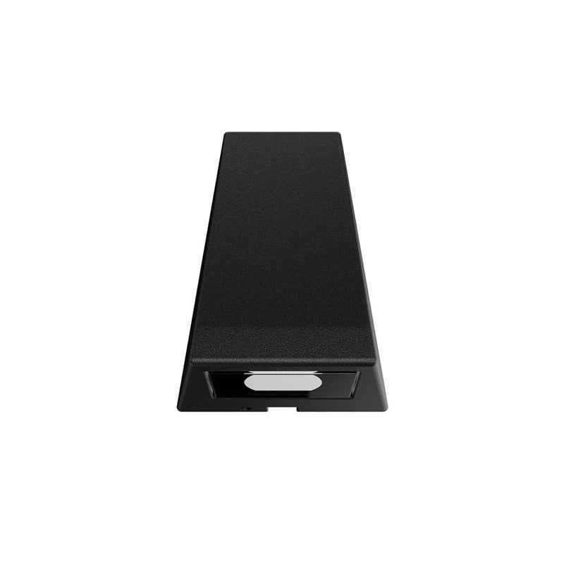 WAC Lighting 1 Light Deck/Patio Light, 2700K, Black/Frosted - 3041-27BK