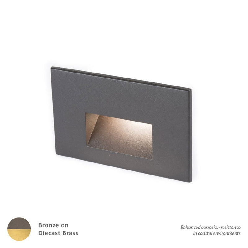 WAC Lighting Colorscaping 1 Light Step/Wall Light, Bronze/Brass/ - 4011-CSBBR