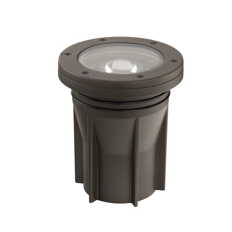 WAC Lighting Grand 1 Light Inground Recessed Light, Bronze/ - 5034-30BZ