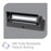 WAC Lighting Linear 1 Light Path/Area Light, Black/Frosted