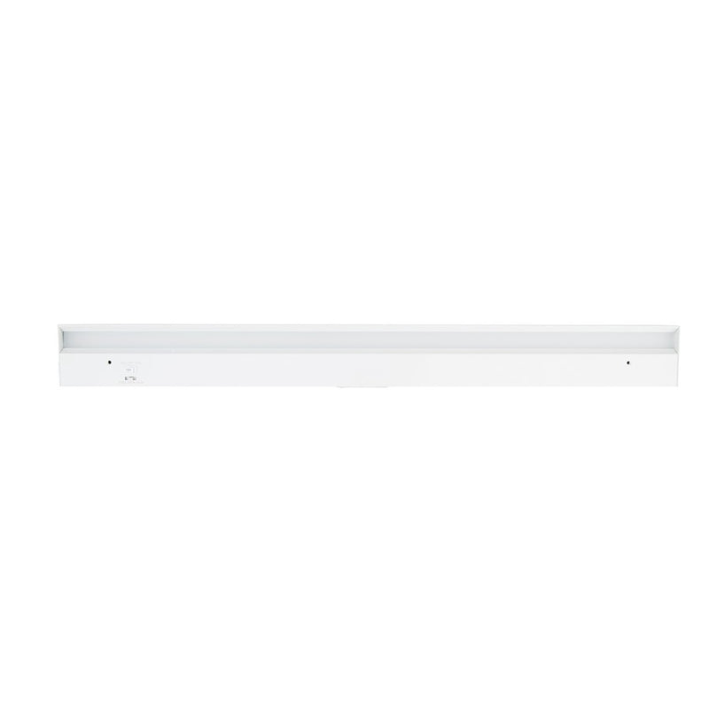 WAC 1Lt LED 30" Bar/3-CCT Selectable/Rocker Switch, White/White