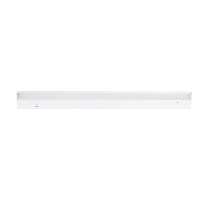 WAC 1Lt LED 30" Bar/3-CCT Selectable/Rocker Switch, White/White