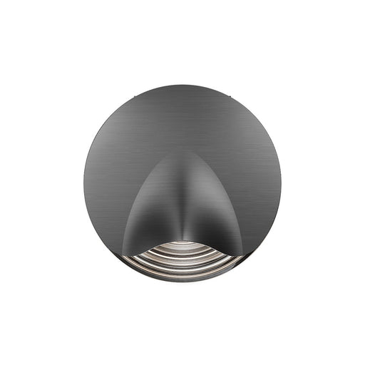 WAC Lighting Ames 1-Light Reading Light | Modern Brushed Nickel Aluminum and Cast Glass Diffuser | Bedroom & Office Accent | 2.75 x | Model BL123607-BN