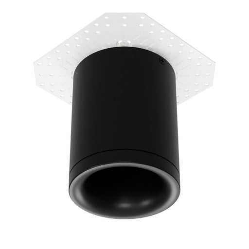WAC Zoron 1Lt 3.5" RD RL Flush Mount/Narrow Beam/Arc Trim Black