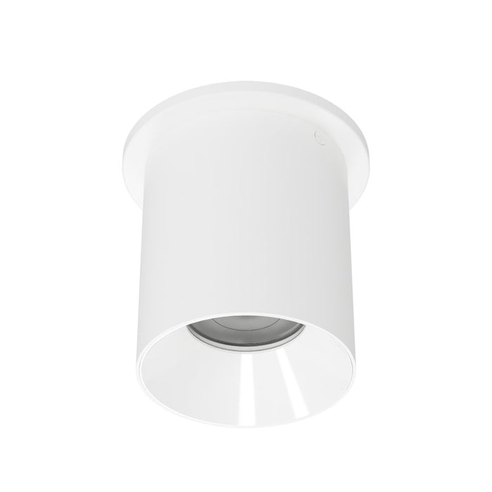 WAC Zoron 1Lt 3.5" RD Flush Mount/Flood Beam White-White/Clear - C4RT-FCS-WTWT
