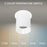 WAC Zoron 1Lt 3.5" RD Flush Mount/Flood Beam White-White/Clear