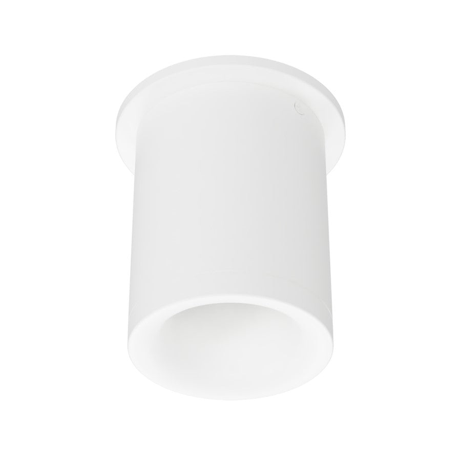 WAC Zoron 1Lt 3.5" RD RT Flush Mount/Narrow Beam/Arc Trim White - C4RT-NCS-PWT