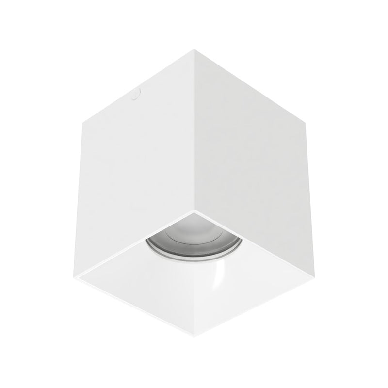 WAC Zoron 1Lt 3.5" SQ. 4SL Flush Mount/Flood Beam White White - C4SL-FCS-WTWT
