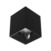 WAC Zoron 1Lt 3.5" SQ. Flush Mount/Narrow Beam Black/Clear - C4SL-NCS-BKBK