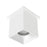 WAC Zoron 1Lt 3.5" SQ. Flush Mount/Narrow Beam White Haze/Clear - C4ST-NCS-WTHZ