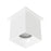 WAC Zoron 1Lt 3.5" SQ. Flush Mount/Narrow Beam White White/Clear - C4ST-NCS-WTWT