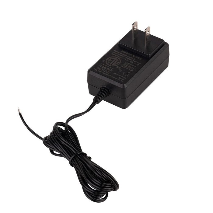 WAC Mini Puck 24VACDC LED Puck Light Power Supply, Black - EN-2420D-P-BK