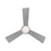WAC Lighting Hug 3 Blade Flush Mount Ceiling Fan