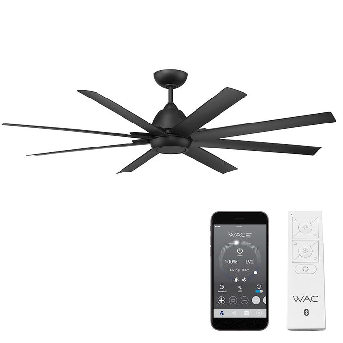 WAC Lighting Mocha XL 8 Blade Smart Ceiling Fan