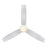 WAC Lighting Atlantis 3 Blade Pull Chain Ceiling Fan