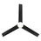 WAC Flair 3 Blade 56" Smart Ceiling Fan, Matte Black/White