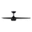 WAC Ferris 3 Blade 52" LED Smart Ceiling Fan, Matte Black/Black
