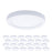 WAC Round 1Lt 5" LED Flush Mount, White/Trans (Pack of 24) - FM-05RN-930-WT-24