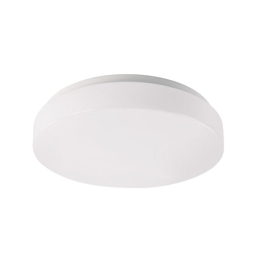 WAC Blo 1Lt LED 13" 5CCT Flush Mount, White/White