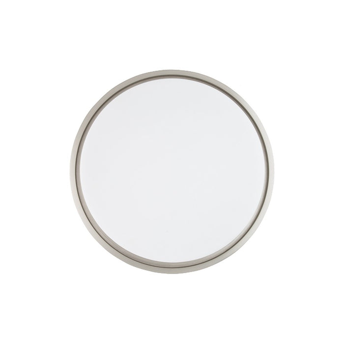 WAC Lithium 1Lt LED 18" Round Flush Mount/5CCT, Nickel/White