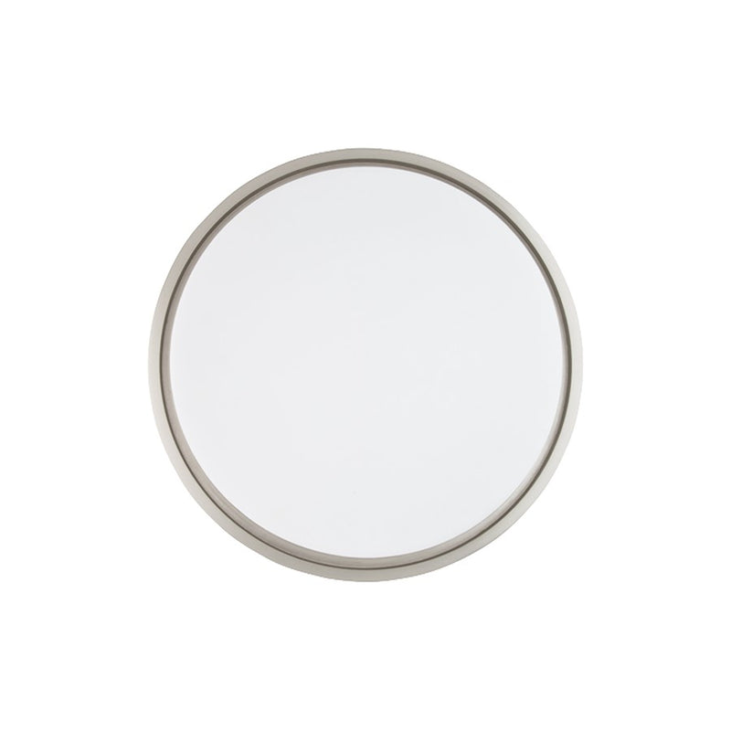 WAC Lithium 1Lt LED 18" Round Flush Mount/Backup, Nickel/WH
