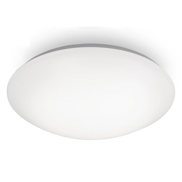 WAC Glo 1Lt LED 5CCT 14" Flush Mount, White/Opaque