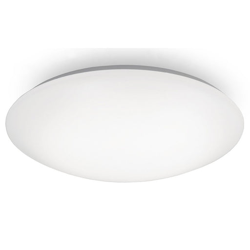 WAC Glo 1Lt LED 5CCT 16" Flush Mount, White/Opaque