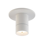 WAC Twist-N-Lite 1Lt LED Regressed Downlight, White/Clear - FM-240103-CS-WT
