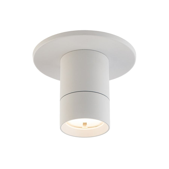 WAC Twist-N-Lite 1Lt LED Regressed Downlight, White/Clear - FM-240103-CS-WT