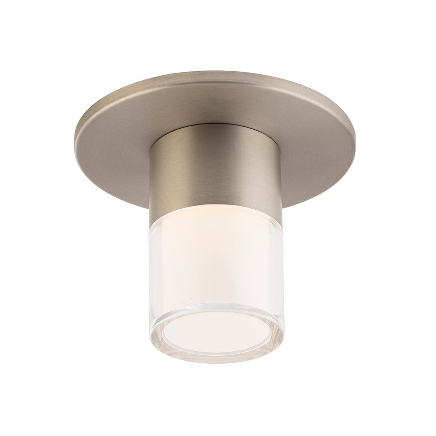 WAC Twist-N-Lite 1Lt LED Ambient Light, Nickel/Clear/White