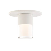 WAC Twist-N-Lite 1Lt LED Ambient Light, White/Clear/White - FM-240203-CS-WT