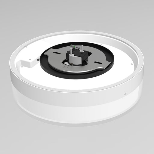 WAC Twist-N-Lite 1Lt LED Flush Mount, White/Clear/White