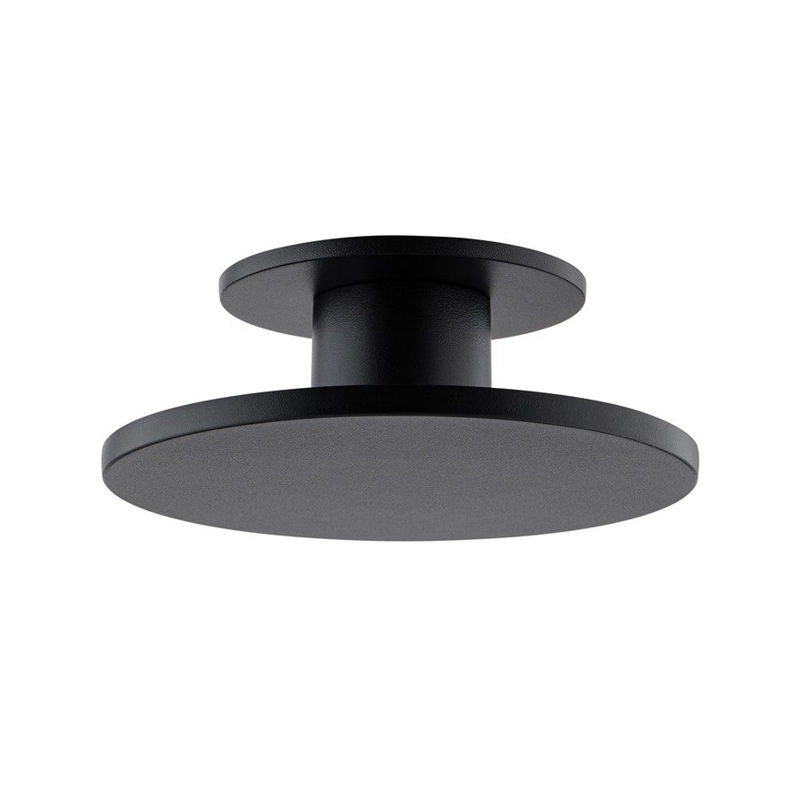 WAC Twist-N-Lite 1Lt LED Semi-Flush Mount/5CCT, Black/White