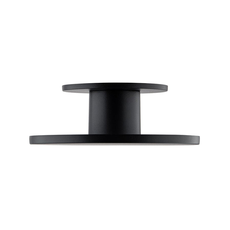 WAC Twist-N-Lite 1Lt LED Semi-Flush Mount/5CCT, Black/White
