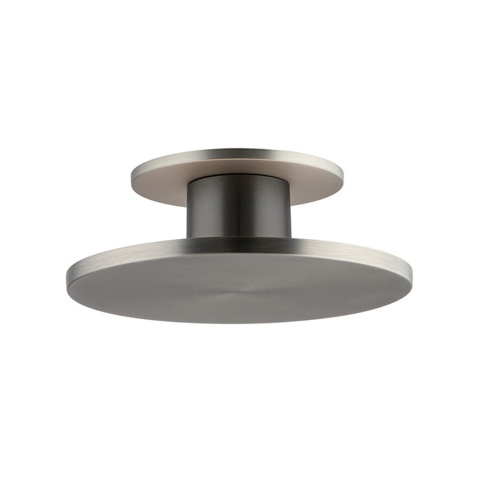 WAC Twist-N-Lite 1Lt LED Semi-Flush Mount/5CCT, Nickel/White