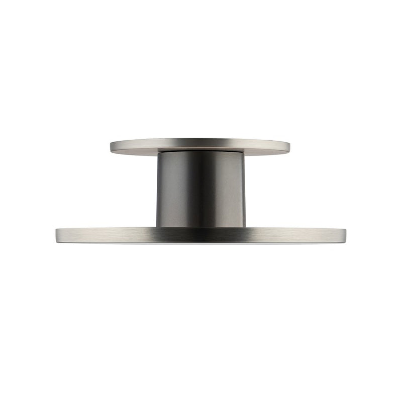 WAC Twist-N-Lite 1Lt LED Semi-Flush Mount/5CCT, Nickel/White
