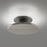 WAC Twist-N-Lite 1Lt LED Semi-Flush Mount/5CCT, Nickel/White