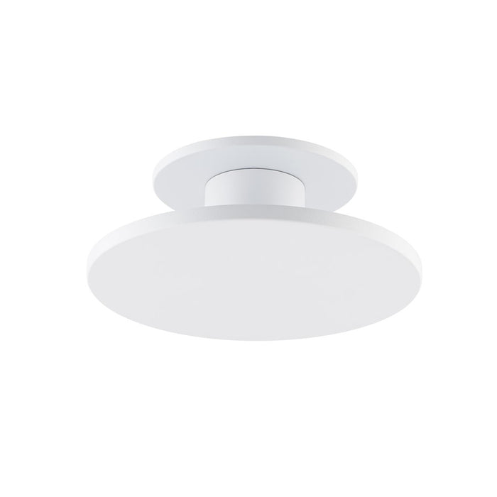 WAC Twist-N-Lite 1Lt LED Semi-Flush Mount/5CCT, White/White - FM-250708-CS-WT