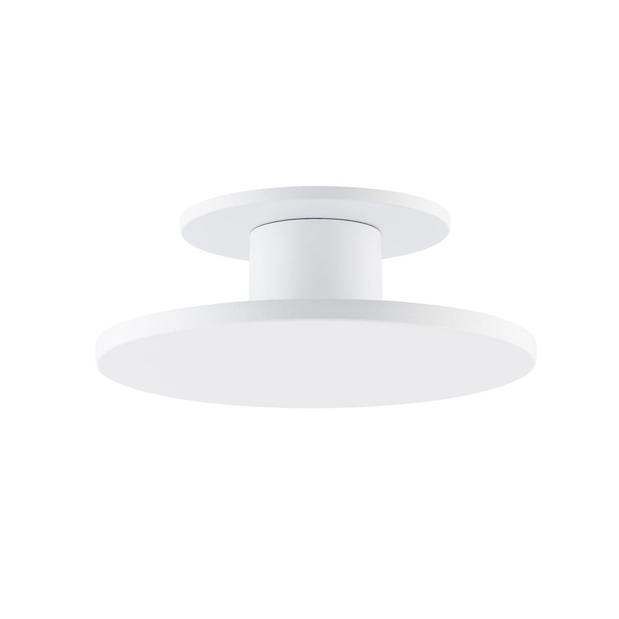 WAC Twist-N-Lite 1Lt LED Semi-Flush Mount/5CCT, White/White