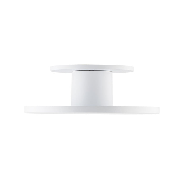 WAC Twist-N-Lite 1Lt LED Semi-Flush Mount/5CCT, White/White