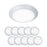WAC Lighting Disc LED ES Flush & Retrofit Kit, White