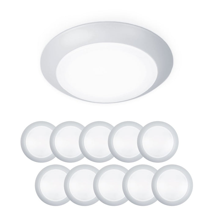 WAC Lighting Disc LED ES Flush & Retrofit Kit, White