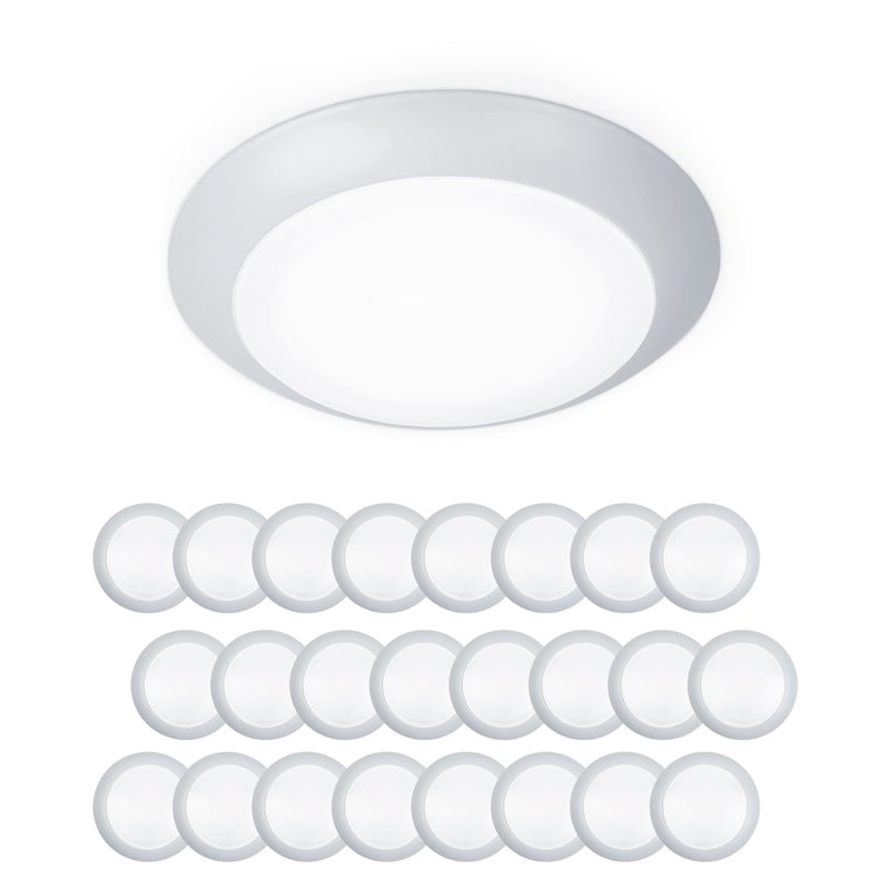 WAC Lighting Disc LED ES Flush & Retrofit Kit, White