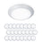 WAC Lighting Disc LED ES Flush & Retrofit Kit, White