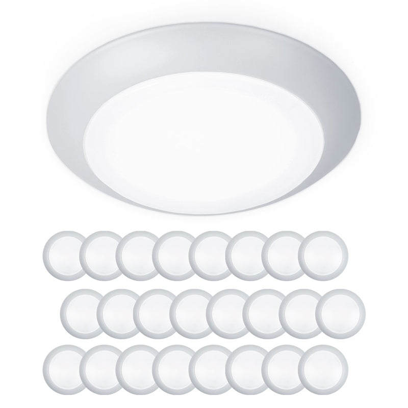 WAC Lighting Disc LED ES Flush & Retrofit Kit, White