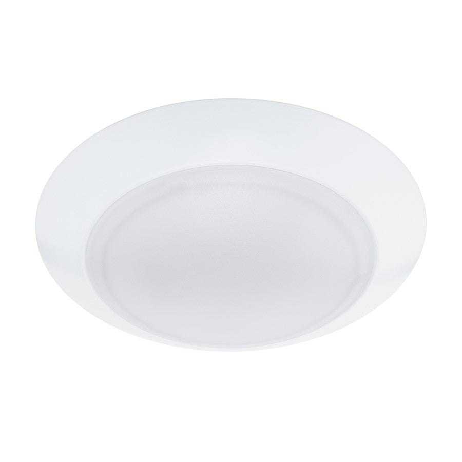 WAC Disc 1Lt LED Flush Mount/5CCT/Pack of 24, White/White