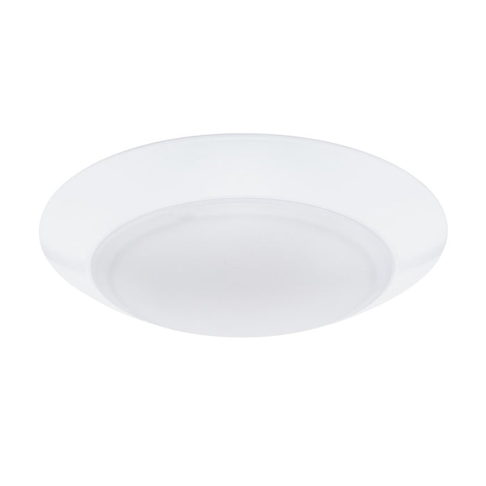 WAC Disc 1Lt LED Flush Mount/5CCT Selectable, White/White - FM-306-9CS-WT