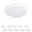WAC Disc 1Lt 9" LED Flush Mount, White (Pack of 10) - FM-309-9CSJB-WT-10