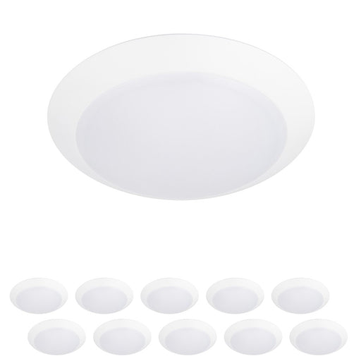 WAC Disc 1Lt 9" LED Flush Mount, White (Pack of 10) - FM-309-9CSJB-WT-10