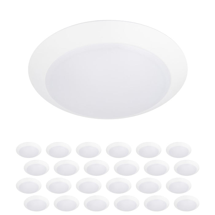 WAC Disc 1Lt 9" LED Flush Mount, White (Pack of 24) - FM-309-9CSJB-WT-24